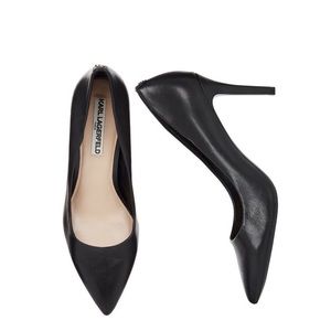 Karl Lagerfeld Paris Royale Leather Pumps